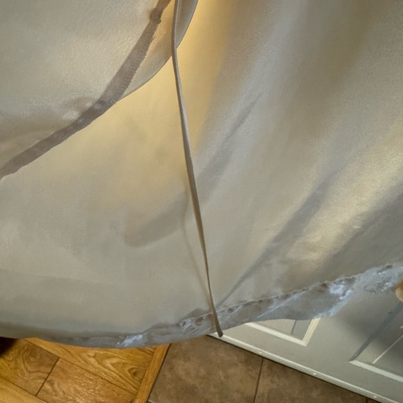 Vtg Victorias Secret Gold Label Cream Paisley Open Fit Robe One Size Kimono EUC - Picture 6 of 13